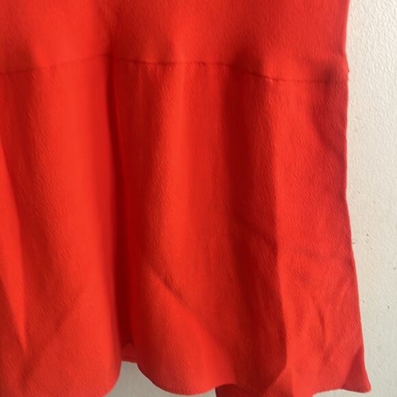 Veronica Beard Oleta Ruffled Off-the-Shoulder Dress Red - Picture 11 of 16